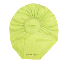 Load image into Gallery viewer, Racer | Neon Yellow | Brushed Rib Headwrap
