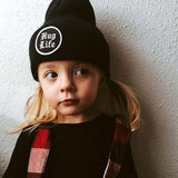 Hug Life Beanie | Midnight Black