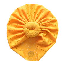 Load image into Gallery viewer, Solar | Sunflower | Eyelet Headwrap
