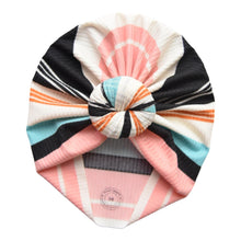 Load image into Gallery viewer, Camber | Sugar &amp; Spice Stripe | Brushed Rib Headwrap
