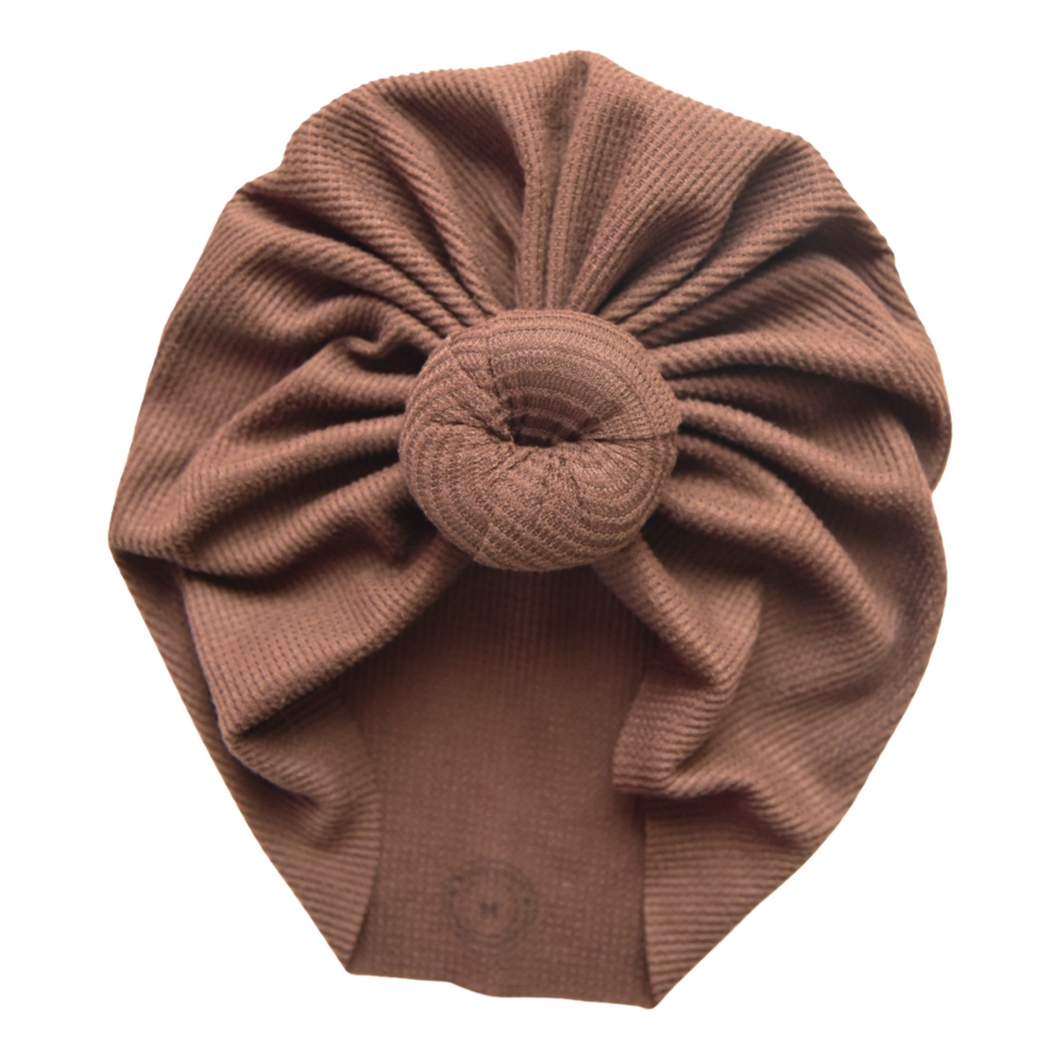Cocoa | Melted Chocolate | Thermal Waffle Headwrap