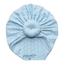 Load image into Gallery viewer, Avi | Siesta Key Blue | Honeycomb Headwrap
