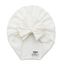 Load image into Gallery viewer, Snow | Bright White | Eyelet Headwrap
