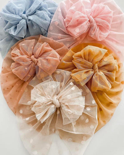 Juliette | Cork Pink  | Boho Mesh Headwrap