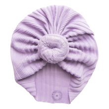 Load image into Gallery viewer, Suren | Wisteria Purple | Ribbed Sweater Headwrap
