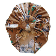 Load image into Gallery viewer, Bobbi Jo | Caramel Floral | Headwrap
