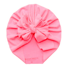 Load image into Gallery viewer, Valla | Neon Pink | Brushed Rib Headwrap
