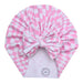 Kimlee | Pink Checkerboard | Swim Headwrap