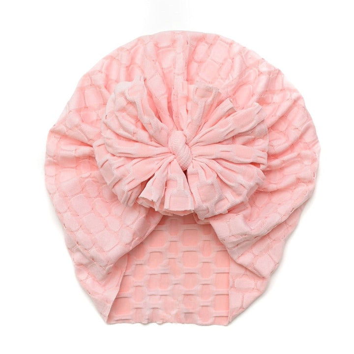 Babe | Piggy Pink | Honeycomb Headwrap - Bunny Knots