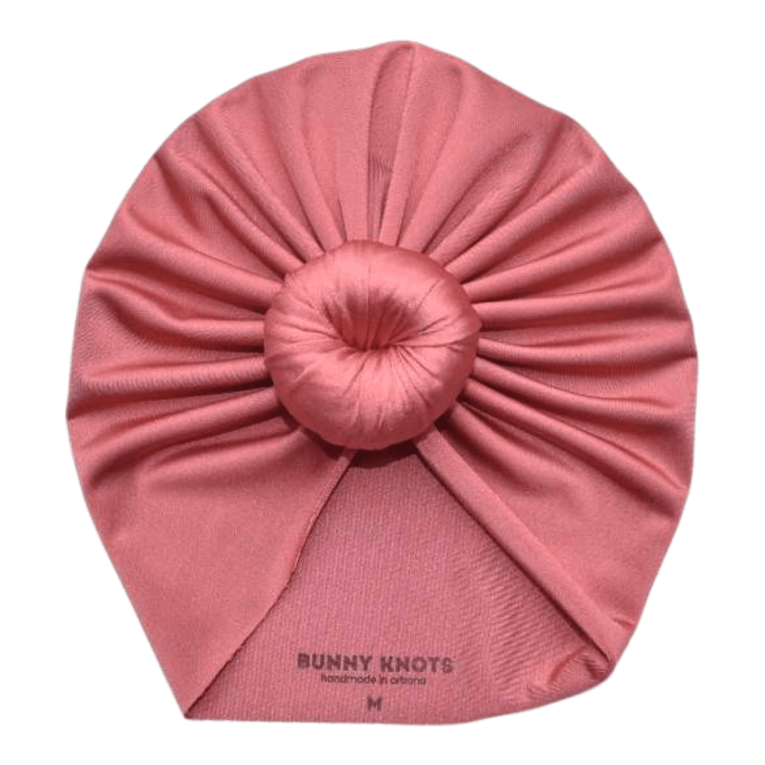 Lovebird | Glistening Heirloom Rose | Swim Headwrap - Bunny Knots