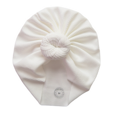 Load image into Gallery viewer, Quartz | Jasmine White | Thermal Waffle Headwrap
