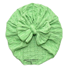 Load image into Gallery viewer, Tiki | Parakeet Green | Honeycomb Headwrap
