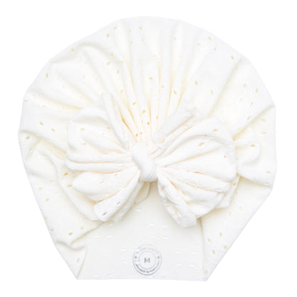 Halo | Creamery White | Eyelet Headwrap