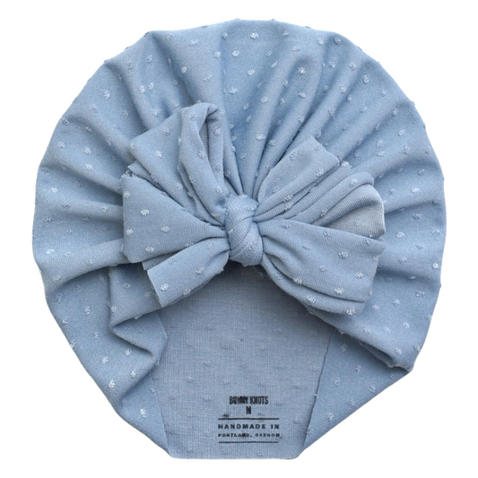Odelette | Blue Bay | Shabby Swiss Dot Headwrap
