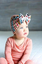 Load image into Gallery viewer, Felicity | Summer Mod Stripe | Classic Headwrap
