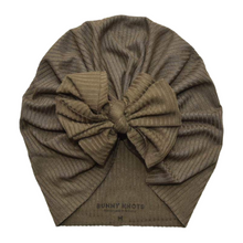 Load image into Gallery viewer, Luna Mia | Olive | Ribbed Headwrap
