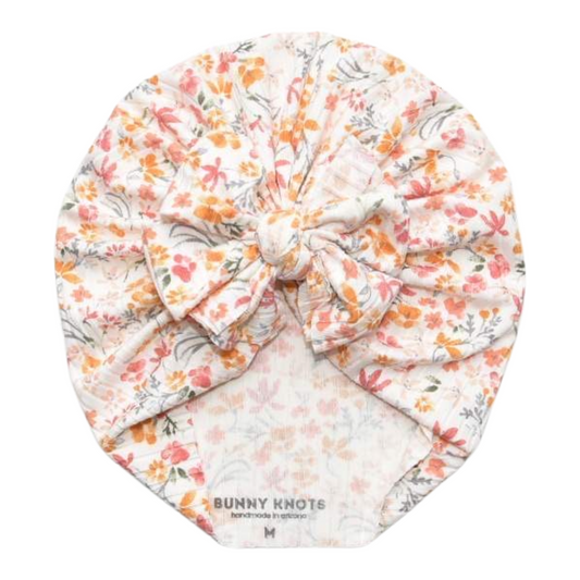 Nectar | Spring Time Ditsy Floral | Brushed Rib Headwrap