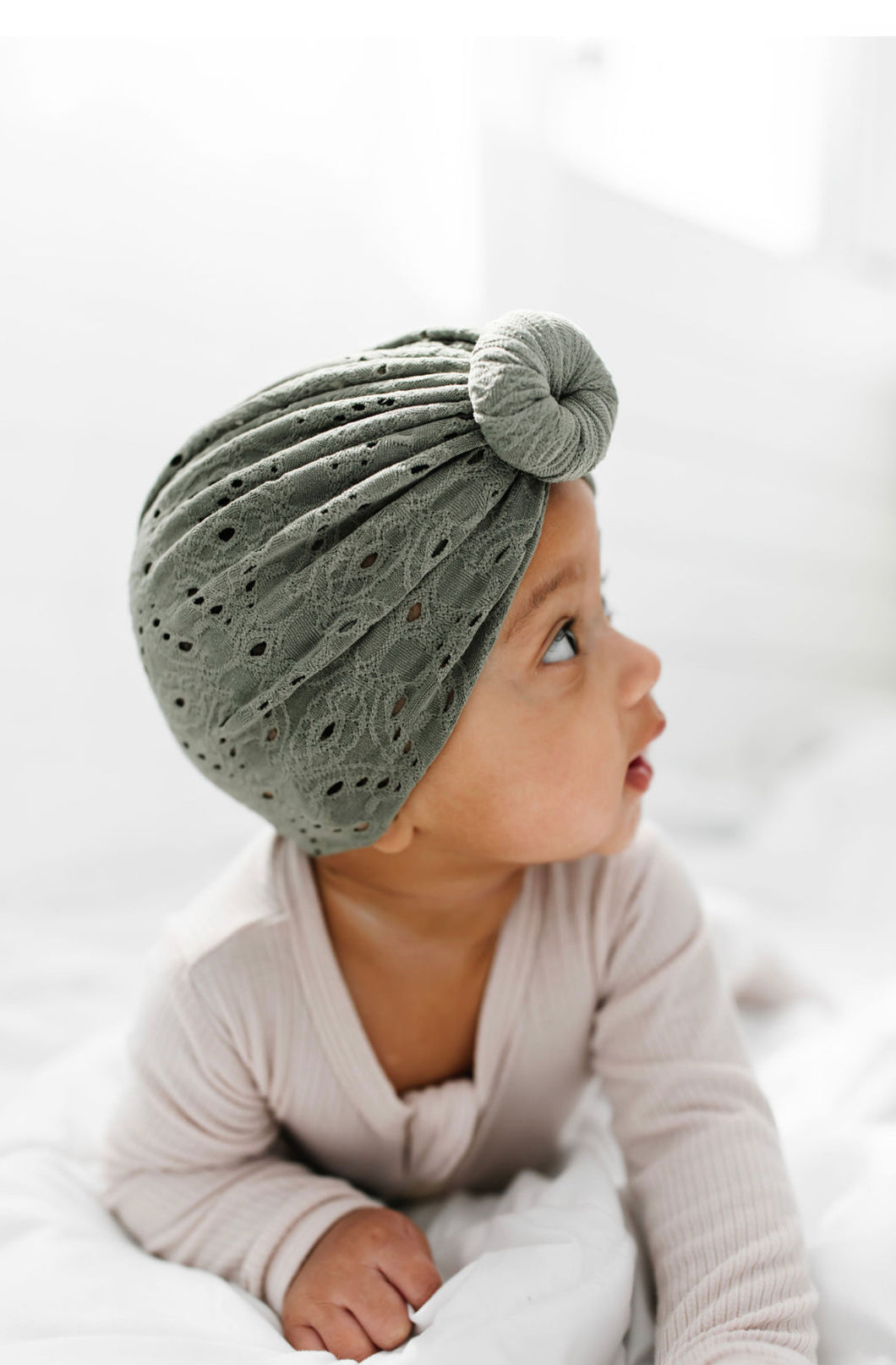 Tizlee | Spanish Moss | Eyelet Headwrap